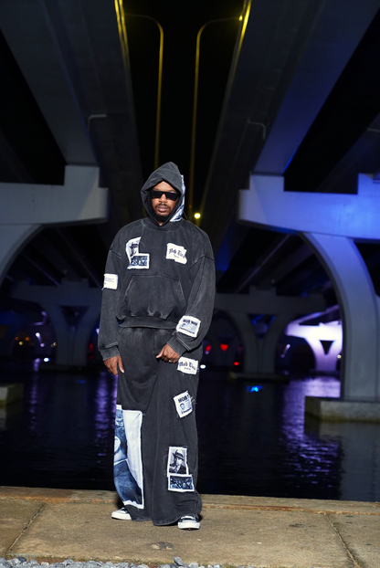 CAPONE HOODIE (VINTAGE GREY)