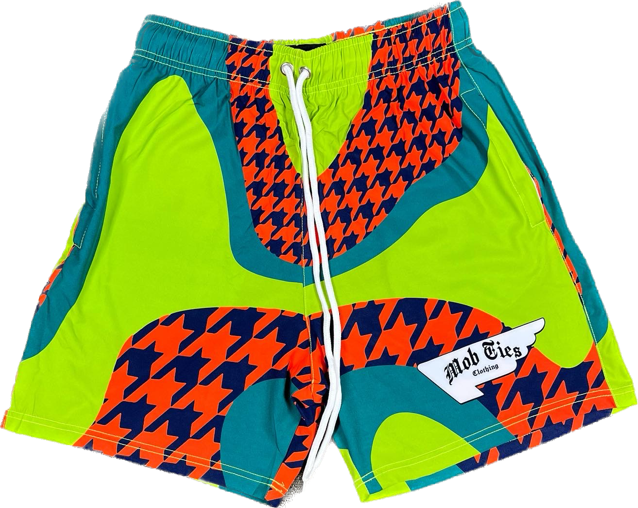 WING TRUNKS "GREEN-MULTICOLOR"