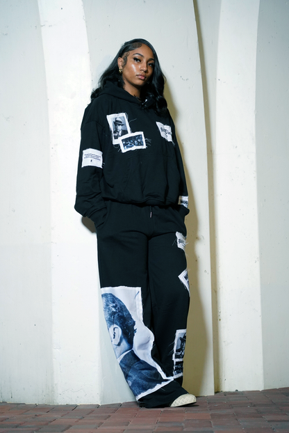 CAPONE HOODIE (BLVCK)