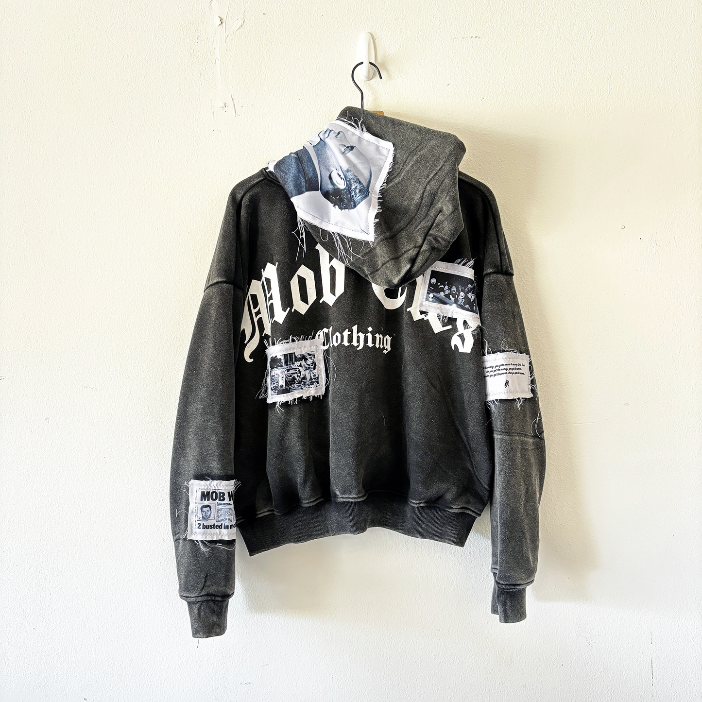 CAPONE HOODIE (VINTAGE GREY)