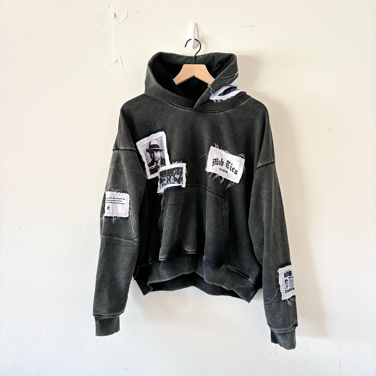 CAPONE HOODIE (VINTAGE GREY)